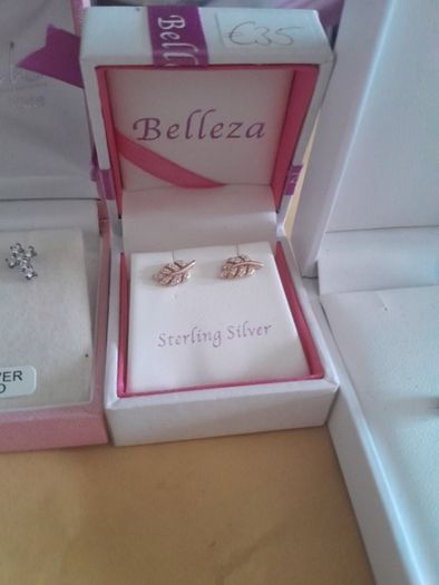 ladies silver earrings