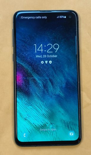 Samsung Galaxy S10e 128GB Dual Sim Unlocked SimFree Black (Screen Has Cracks)
