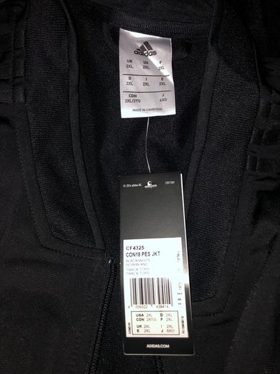 Adidas Training Track Top size xxl brand new with tag