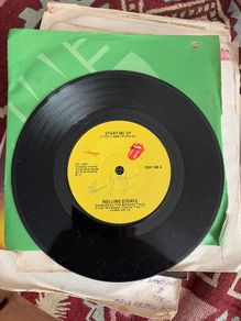 The Rolling Stones vinyl single Irish pressing