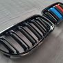 BMW 3 Series E90 E91 Lci M Colors Kidney Grilles Brand New Image 7