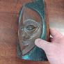 Carved wooden Face Image 3