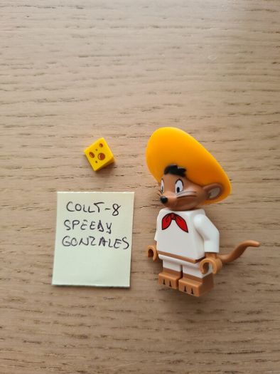 lego collt-8 speedy gonzales, looney tunes collectible series