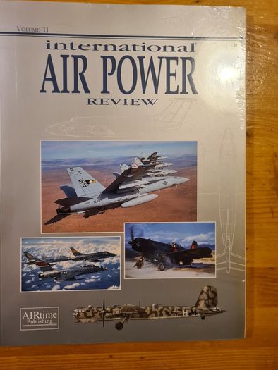 Aviation International Air Power Review Magazines X 11. In Mint Condition Still In Cellophane Wrappers. See Photos.