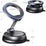 Magsafe Car Mount, 22xN55 and 80 LBS 2500gf Vacuum Magnetic Phone Holder with Adhesive Suction Cup, 360 Rotatable Car Phone Holder Compatible with iPhone 17 Pro Max Air 16 15 14 13 12 Image 2