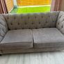Next large 2 seater chesterfield style sofa Image 2