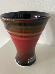 Louis Mulcahy Goblet/ Vase