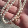 9k Gold Freshwater Pearl Necklace Image 8