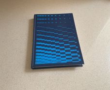 Hardcover clothbound notebook