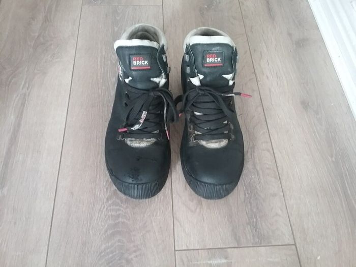 Leather Safety Boots Size 8