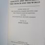 Sanctity and Secularity: The Church and the World Edited by Derek Baker (252) Image 2