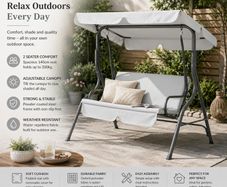 Hollywood Swing 2 Seater Weatherproof   200 kg