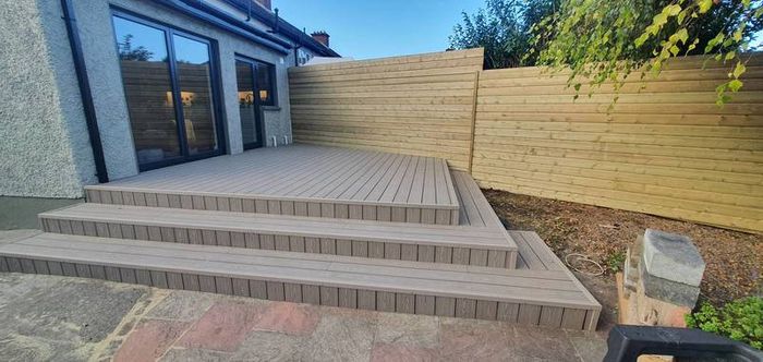 Composite decking supplied and fitted