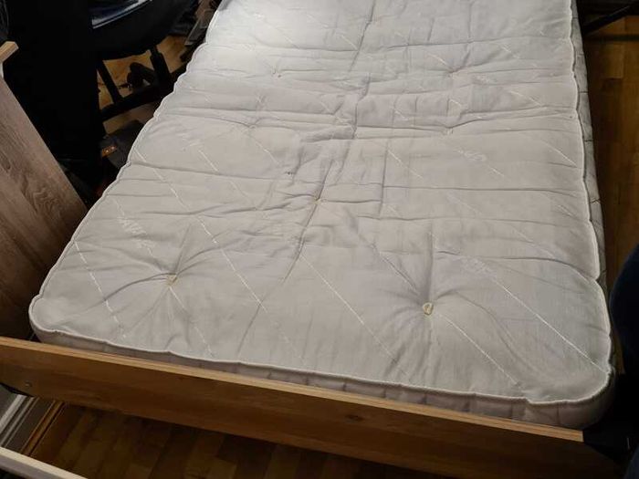 High-Quality Foldable Double Bed with Mattress