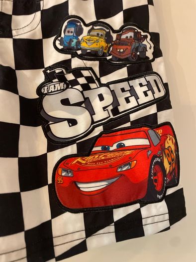 Disney Pixar Cars Shorts swimming trunks 7/8 y brand new