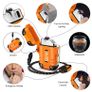 USB Lighter Electric Rechargeable Arc Windproof Flameless Dual Plasma LED Touch Image 3