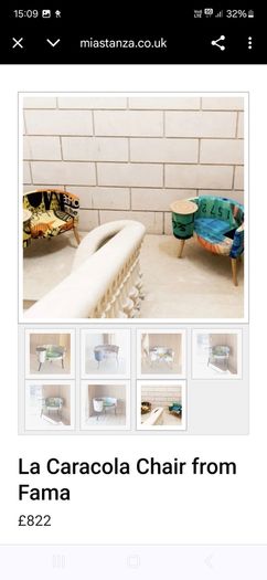 Modern Retro style Fama seat
