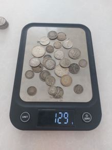 French silver 50 euro below scrap