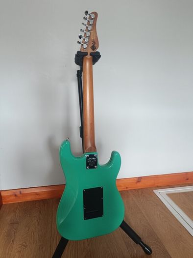 Schecter Nick Johnston HSS Atomic Green Left Handed Electric Guitar