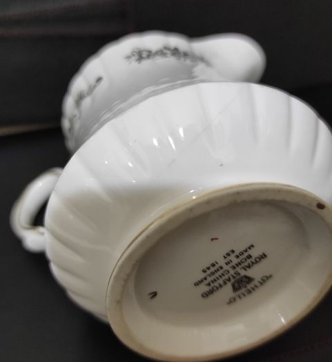 Royal Stafford Creamer and Sugar Bowl