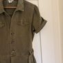 PAIGE romper suit khaki UK 12 US8 Image 2