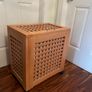 Wooden Lattice Laundry Hamper Image 2