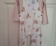 Girls Bambi Dungaree Set 12-18mths