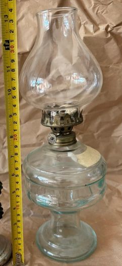 antique kerosene lamp