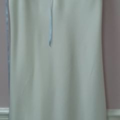 new vintage designer maxi dress/slip with tulle tag attached