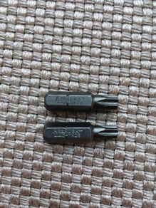 Hex insert bits MADE IN USA. Sizes 25 & 27