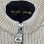 Maje X Schott Long Jumper Size 3 Large Sweater Dress Image 3