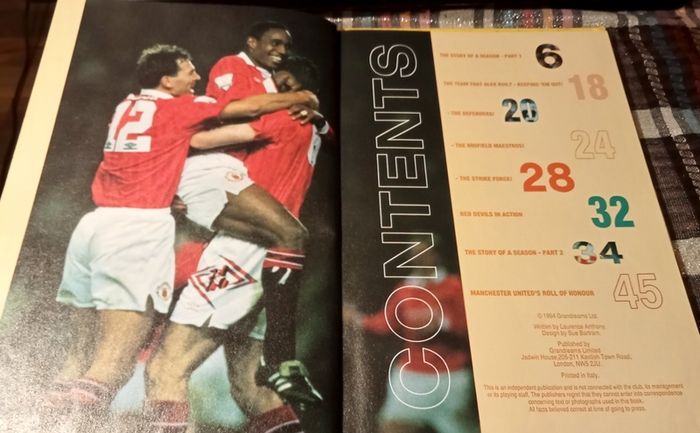 1994. Manchester United Annual  Special.
