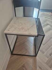 Marble top coffee table