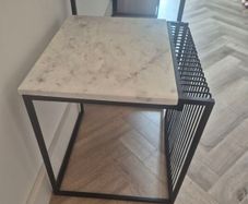 Marble top coffee table