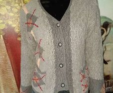 Vintage 1980s Sweet Dream Hand Knitted Cardigan Size S/M, AV