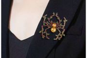 Brand New Vintage-Style Large Spider Brooch