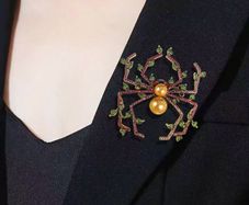 Brand New Vintage-Style Large Spider Brooch