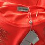 BNWTS Ladies orange Jumper Feather Jewelled shoulders M/L Oversized Includes Postage Image 6