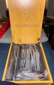 Belleek Living 24 Piece Stainless Steel Cutlery Set