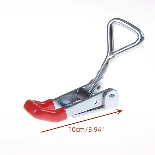 2PCS Heavy Iron Adjustable Buckle Lock Clamp Box Buckle Clamp Door Bolt Type Quick Clamp Accessory Horizontal Clamp Catch