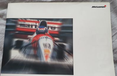 Formula One Mclaran MP4/9 Car Launch Booklet 1989