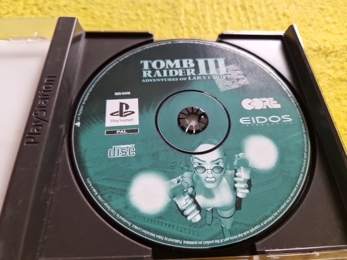 Tomb Raider III Lara Croft PlayStation1 Ps1 PlayStation2 Ps2 Games Original
