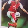 SIGNED Arsenal Thierry Henry Limited Edition Artist & Player Signed Picture Image 2