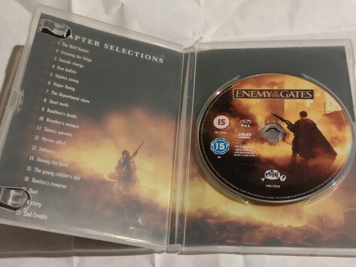 Enemy at the Gates Dvd
