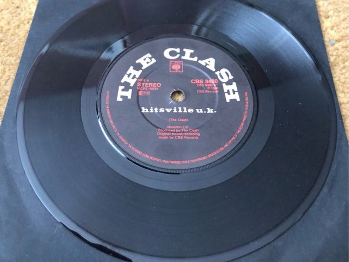 The Clash - Hitsville UK (1980) 7"