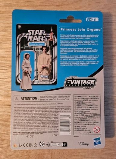 Star Wars Princess Leia 3.75 " Scale From The New Vintage Wave New & Unopened
