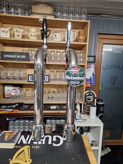 full home bar setup