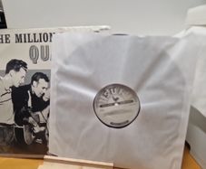 The Million Dollar Quartet advanced promo copy white print