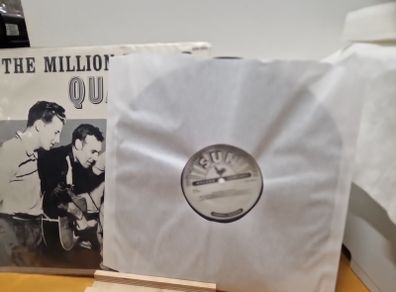 The Million Dollar Quartet advanced promo copy white print