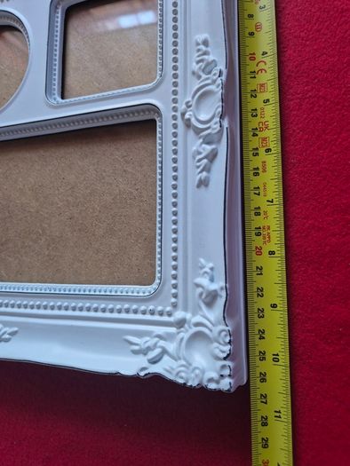 White Antique Style Photo Frame